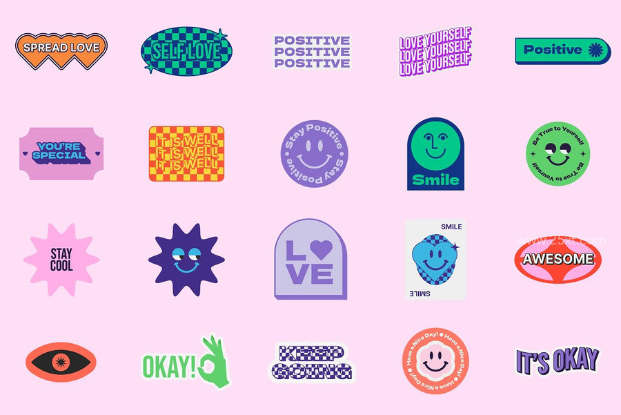 25xt-165957-Retro Sticker Pack Vol.48.jpg