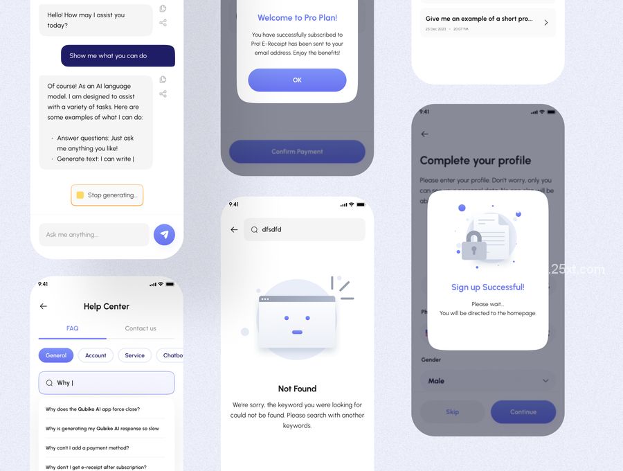25xt-173358-Qubiko AI- AI Chatbot App UI Kit (1).jpg