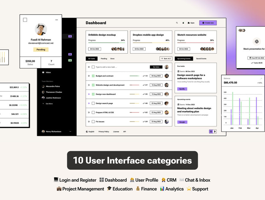 25xt-165973-Bruddle - Neo brutalism coded UI Kit5.jpg