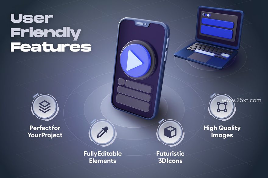 25xt-166014-Devicely - Multimedia 3D icon Set3.jpg