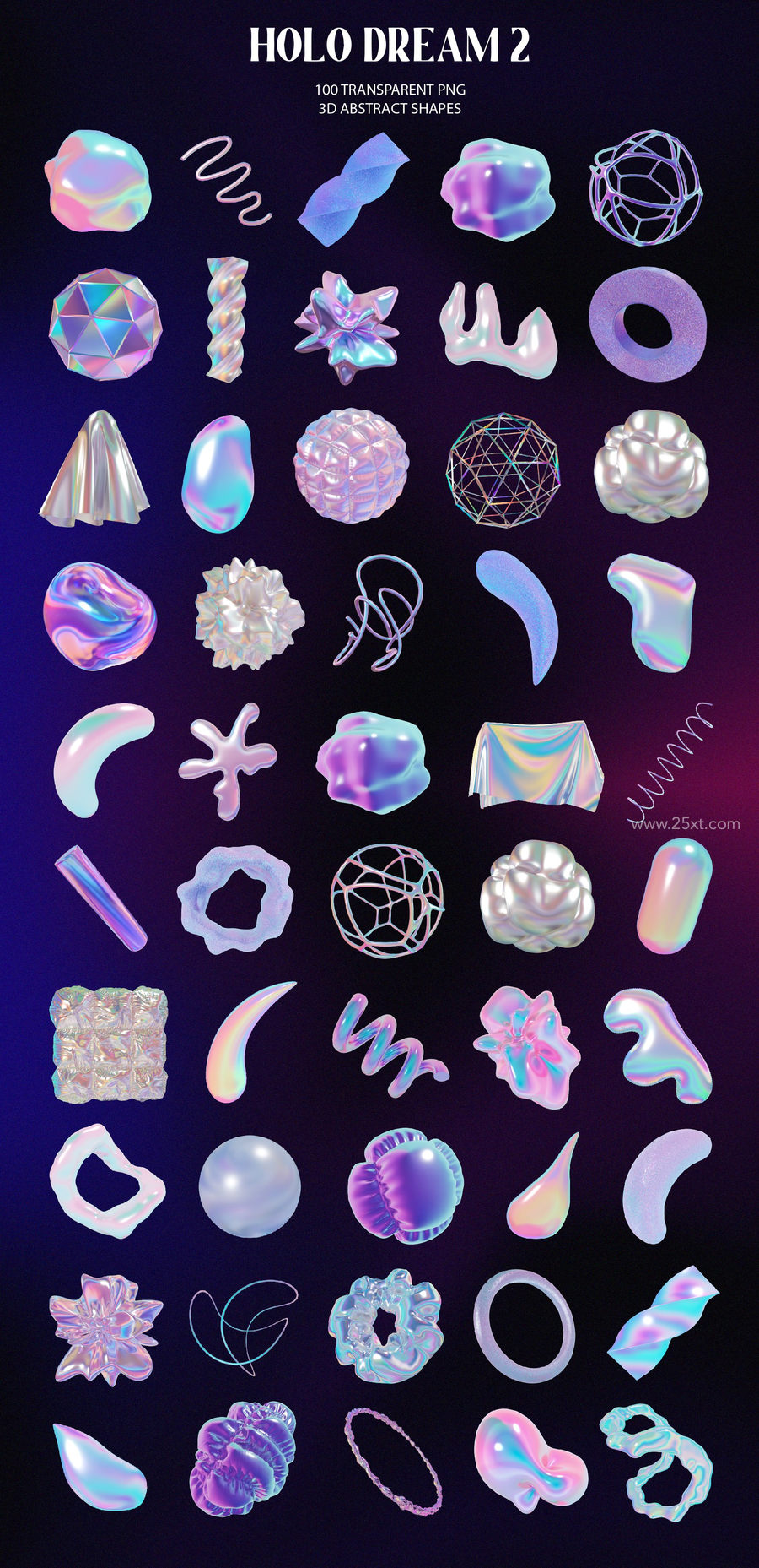25xt-166087-Holo Iridescence 3D Shapes graphics4.jpg