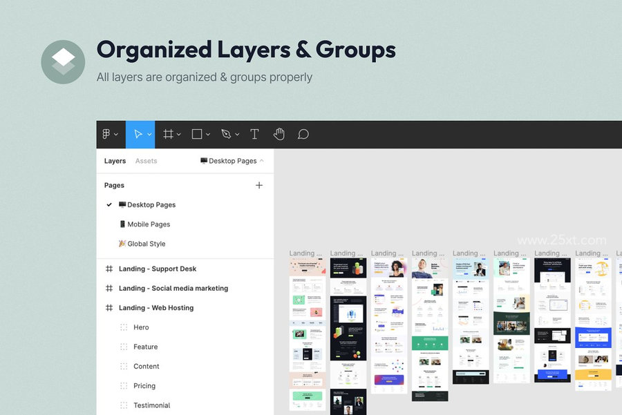 25xt-166207-Sharko - Landing Page UI Kit5.jpg