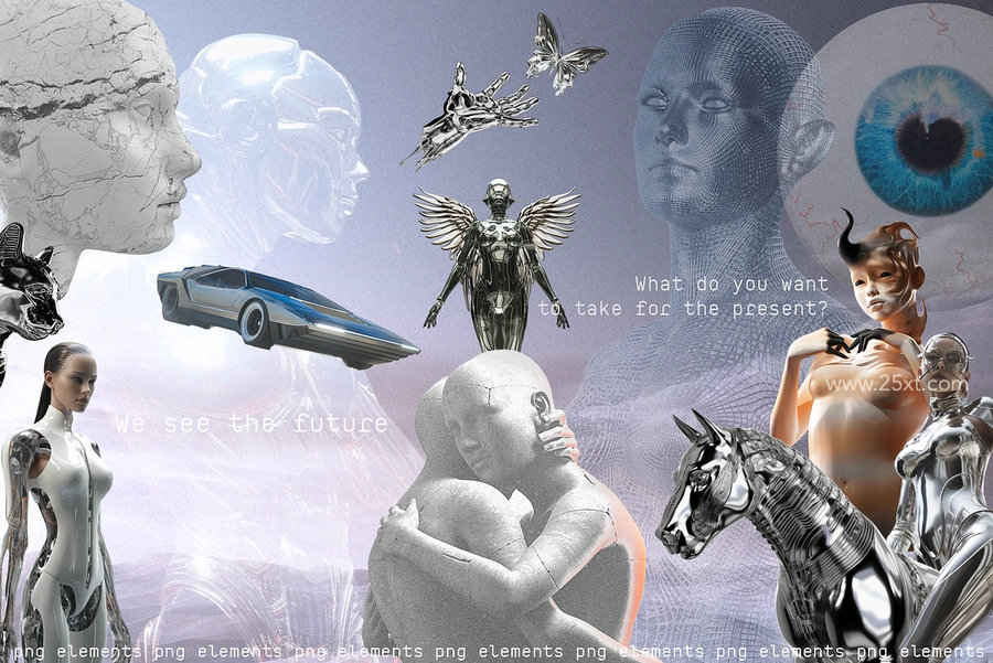 25xt-175223-MIXED MEDIA SET Welcome to Cyberland 3.jpg