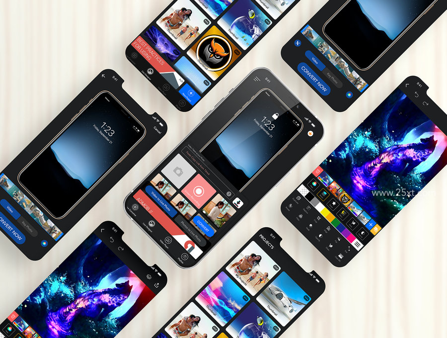 25xt-175228-Live Photo Maker Mobile App UI Kit 4.jpg