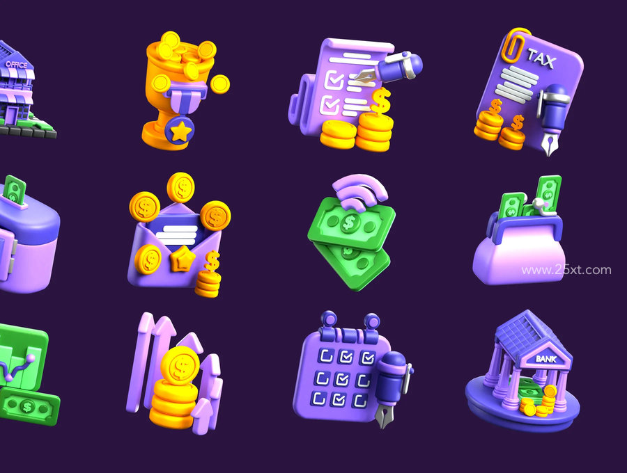 25xt-175299-Business & Finance 3D Icon Pack 6.jpg