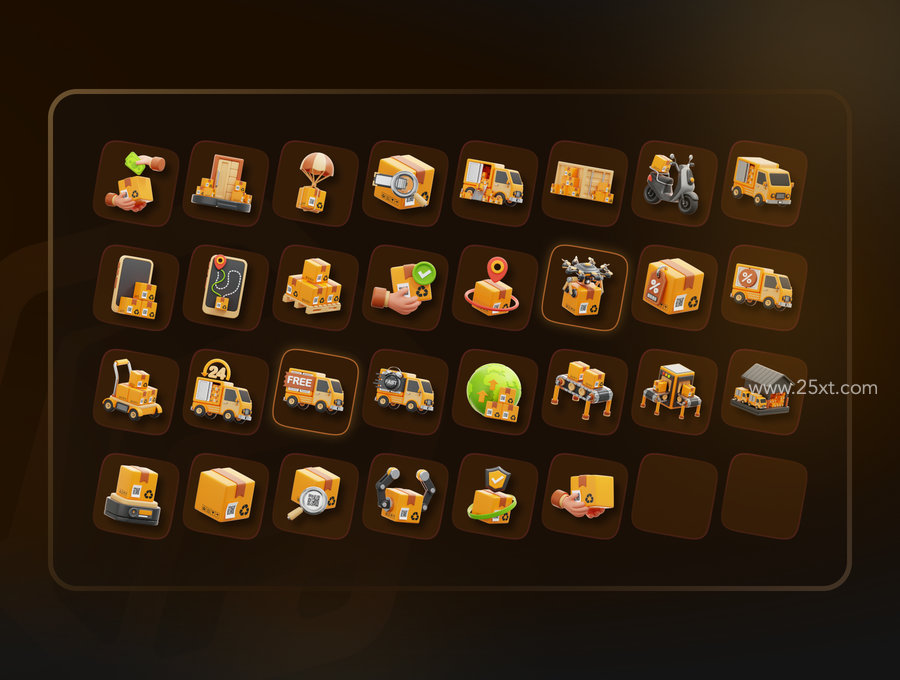 25xt-175308-Logistic & Delivery 3D Icon Set 4.jpg