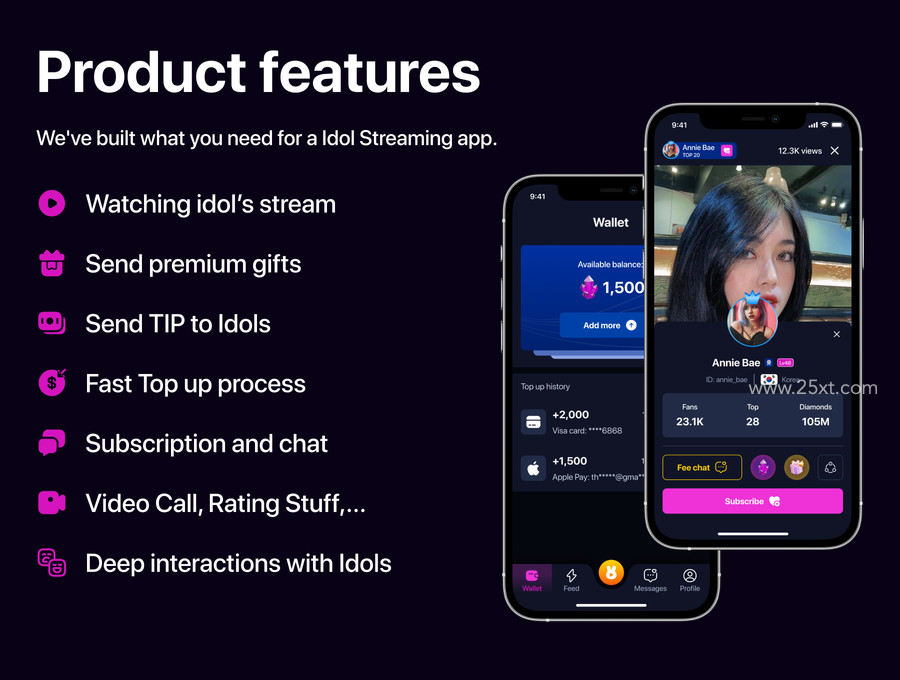 25xt-175730-Bunny - Idol Video Streaming App UI Kit2.jpg