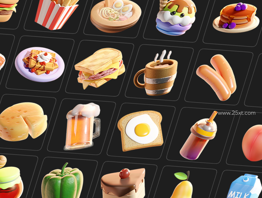 25xt-175859-Globebite - 3D Foods Illustrations 6.jpg