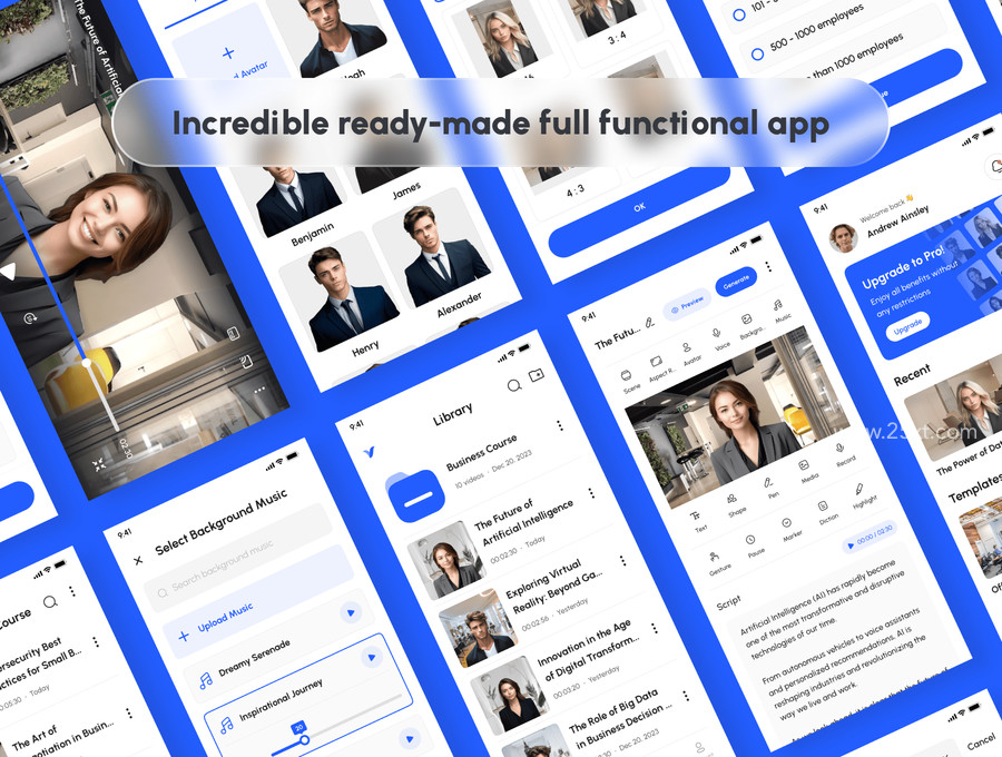 25xt-176027-Vidify - AI Video Generator App UI Kit 3.jpg
