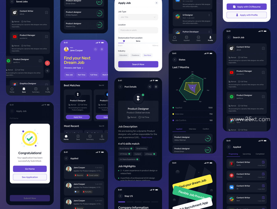 25xt-176099-HR & Recruitment App UI Kit8.jpg