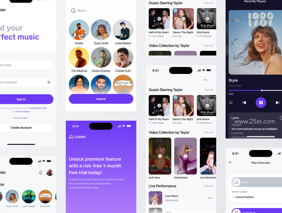 25xt-176282-Luister - Music Player Mobile App UI Kit7.jpg