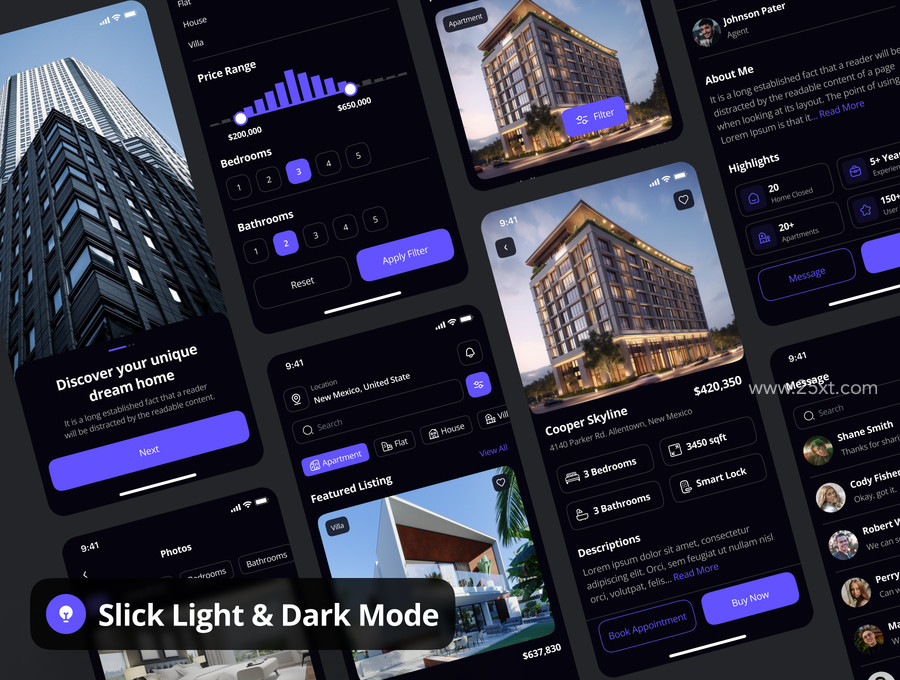 25xt-176355-Paradise - Real Estate App UI Kit4.jpg