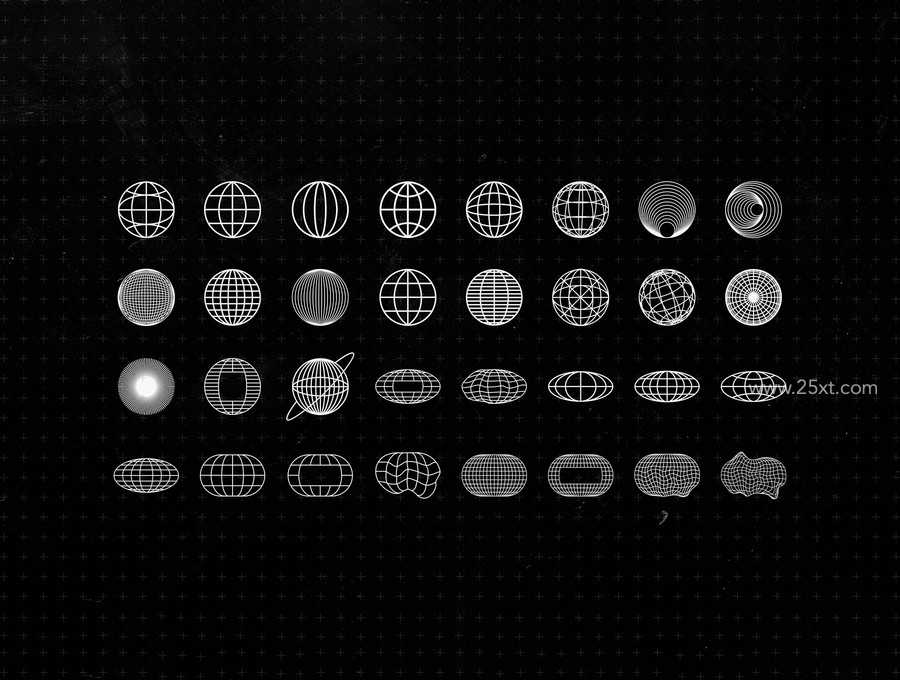 25xt-176754-Retro-Futuristic Shapes Collection4.jpg
